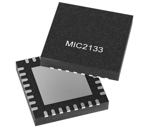 Microchip MIC2133YML 75V，雙相同步降壓PWM控制器 32VQFN