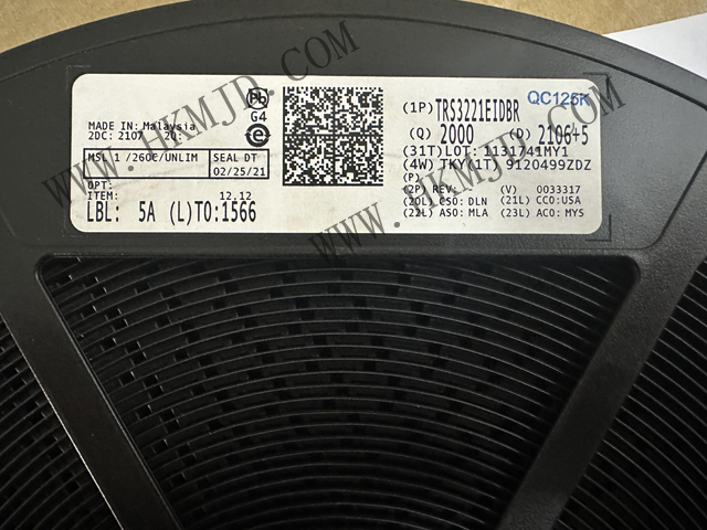 （TI）接口 TRS3221EIDBR TRS3221 RS-232 收發(fā)器，采用VCC單電源供電