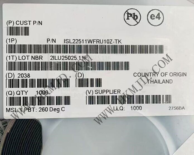 明佳達供應Renesas（ISL22511WFRU10Z）XDCP? 數字電位計，助力高性能電子設計