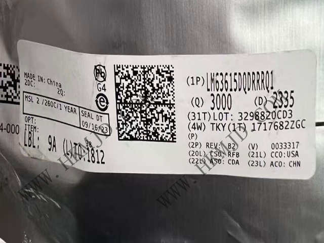 供應(yīng)德州儀器 LM63615DQDRRRQ1 3.5V 至 36V、1.5A 汽車(chē)降壓轉(zhuǎn)換器