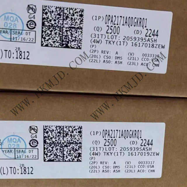 汽車級放大器_OPA2171AQDGKRQ1_36V、3MHz、低功耗運算放大器
