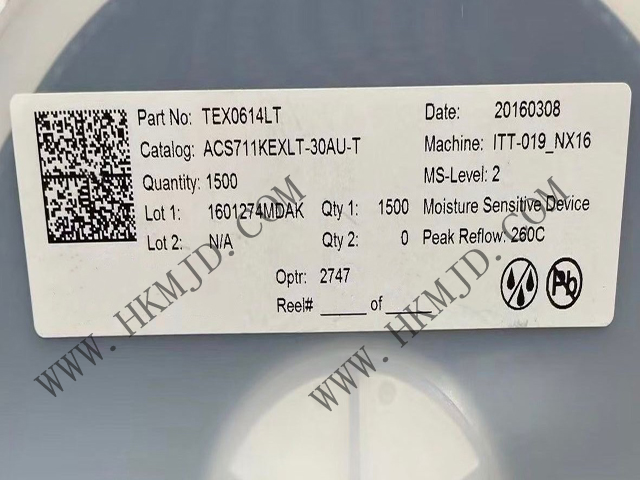 Allegro ACS711KEXLT-30AU 霍爾效應(yīng)線性電流傳感器，帶過流故障輸出，適用于隔離應(yīng)用